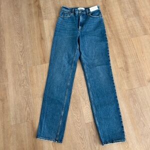 Abercrombie & Fitch Blue Straight Leg Jeans